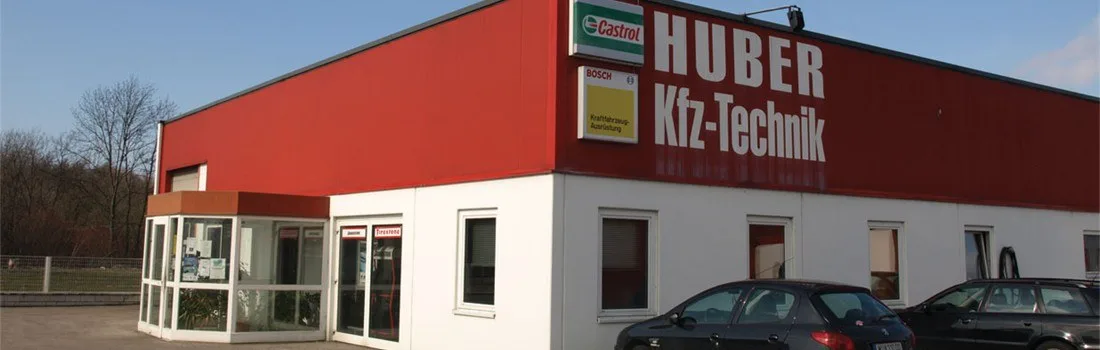 Betriebsgebäude von Huber KFZ-Technik in Moosbrunn